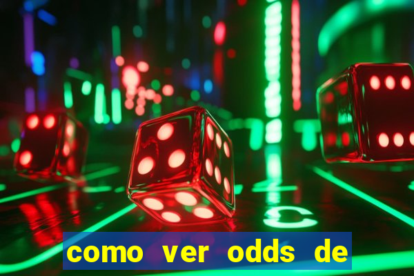 como ver odds de jogos passados